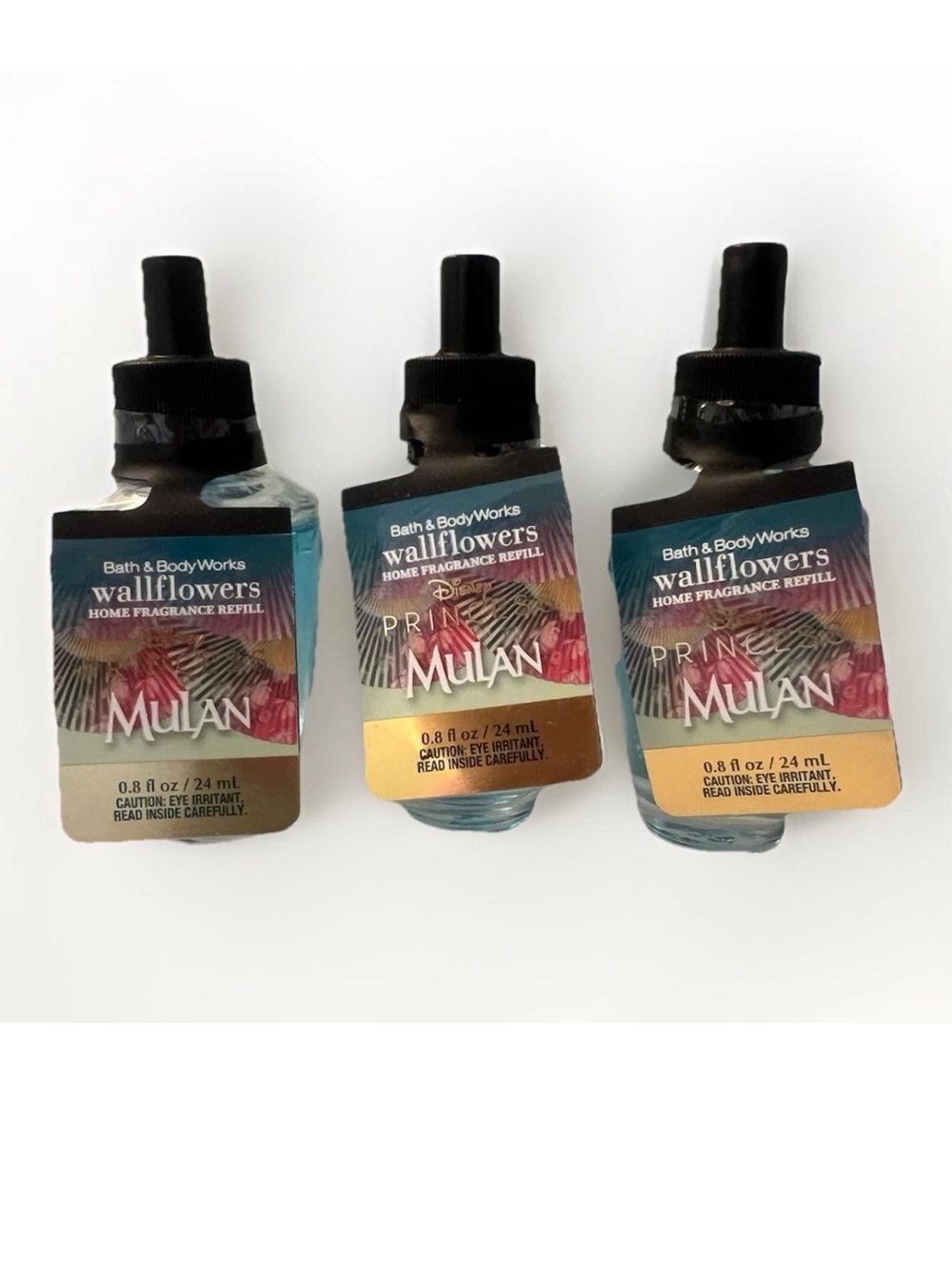 Bath & Body Works Mulan Wallflowers Refills, Set of 3, New